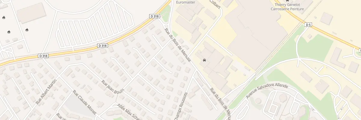 Plan du 105 Rue du Bois de Menuse à Chalon-sur-Saône