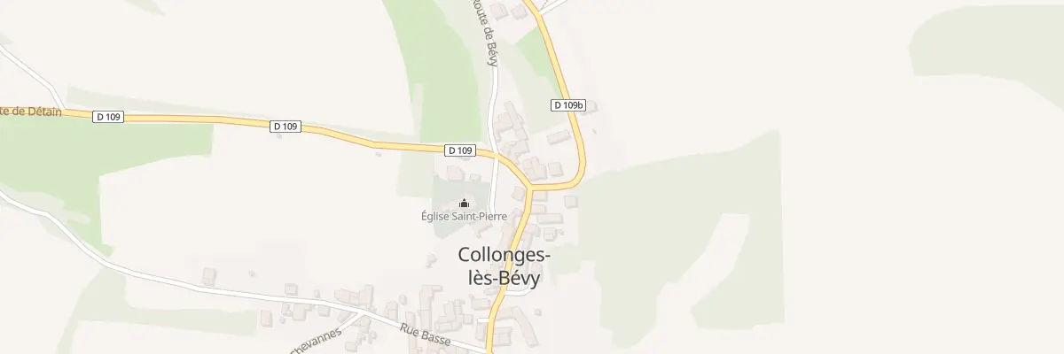 Plan du 22 Rue Haute à Collonges-lès-Bévy