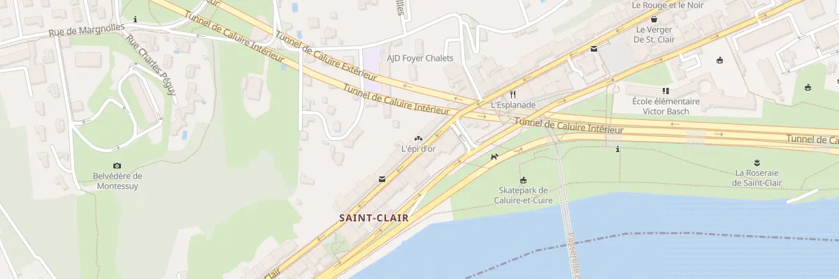 Plan du 67 Grande rue de Saint Clair à Caluire-et-Cuire