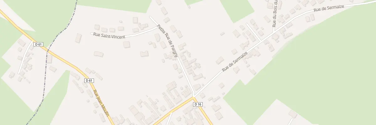 Plan du 14 Ptr Petite Rue de Pargny à Maurupt-le-Montois