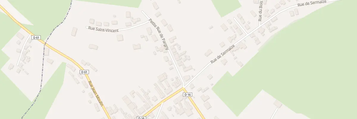 Plan du 12 Ptr Petite Rue de Pargny à Maurupt-le-Montois