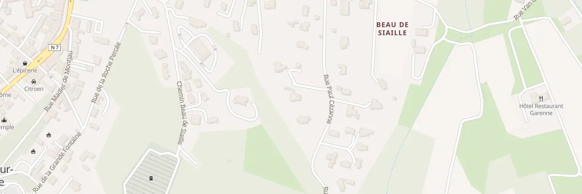 Plan du 170 Rue paul cezanne à Livron-sur-Drôme