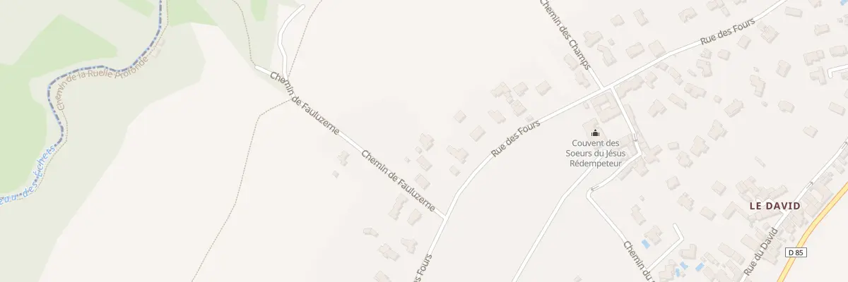 Plan du 580 Rue des Fours à Fontaines-Saint-Martin