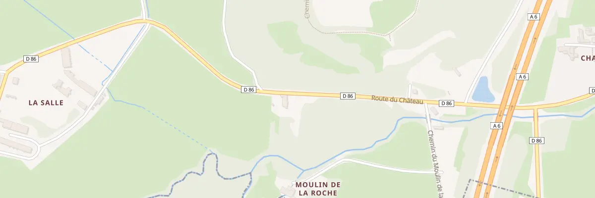 Plan du 1064 Rte du Chateau à La Salle