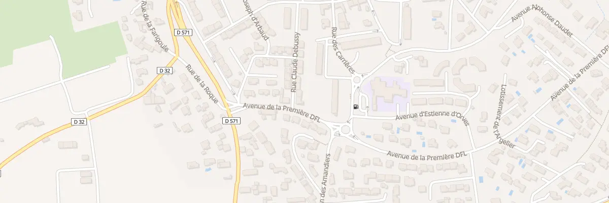 Plan du 44 Rue Claude Debussy à Châteaurenard