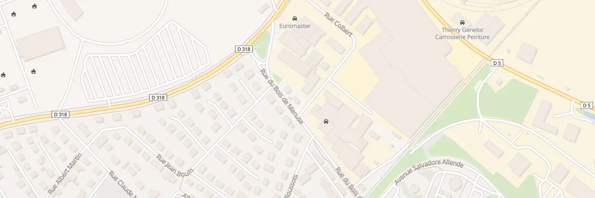 Plan du 104 Rue du Bois de Menuse à Chalon-sur-Saône