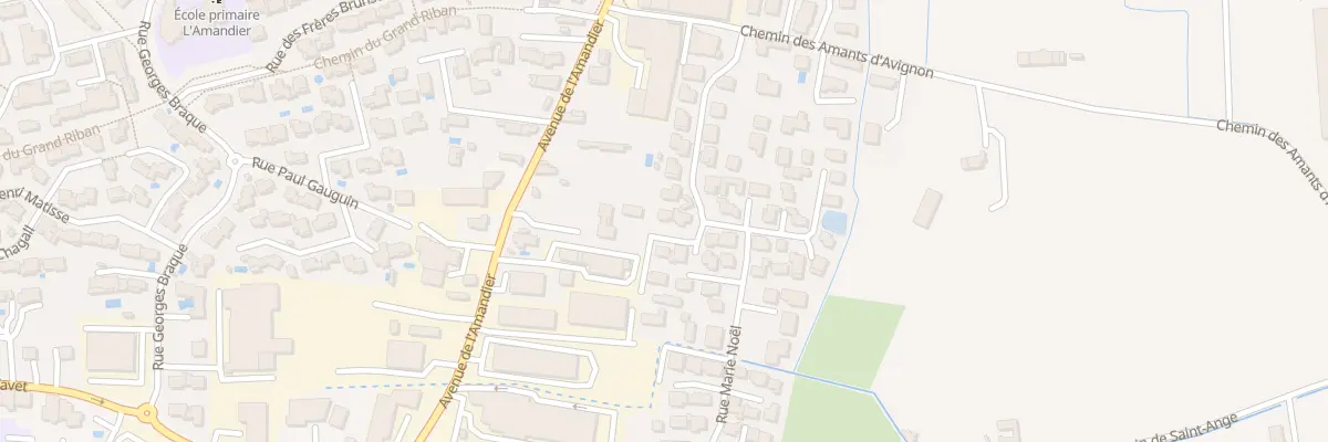 Plan du 395 Rue Marie Noel Mft à Avignon