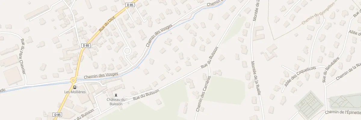 Plan du 260 Che du Buisson à Fontaines-Saint-Martin
