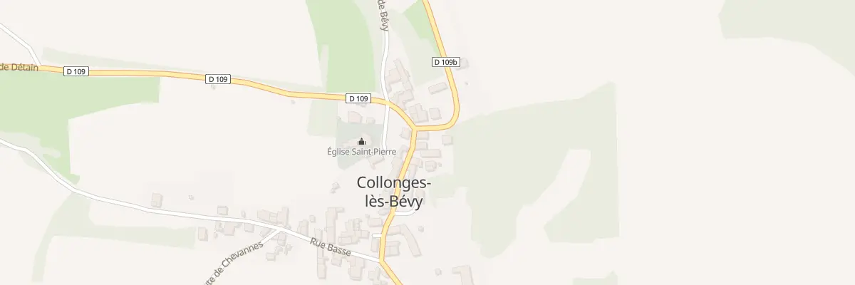 Plan du 20 Rue Haute à Collonges-lès-Bévy