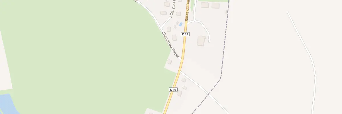 Plan du 4 Che du Verdot à Lessard-le-National