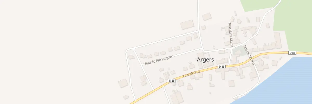 Plan du 5001 Rue du Pre Paquin à Argers
