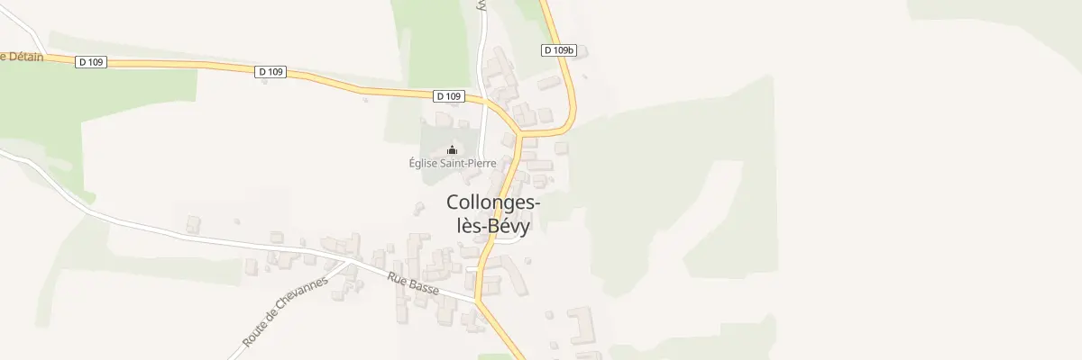 Plan du 14 Rue Haute à Collonges-lès-Bévy