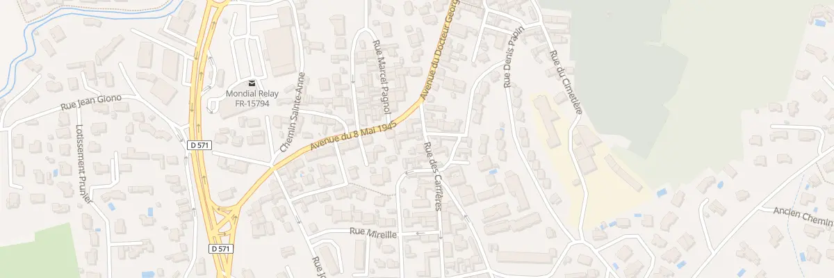 Plan du 4 Rue des Carrières à Châteaurenard
