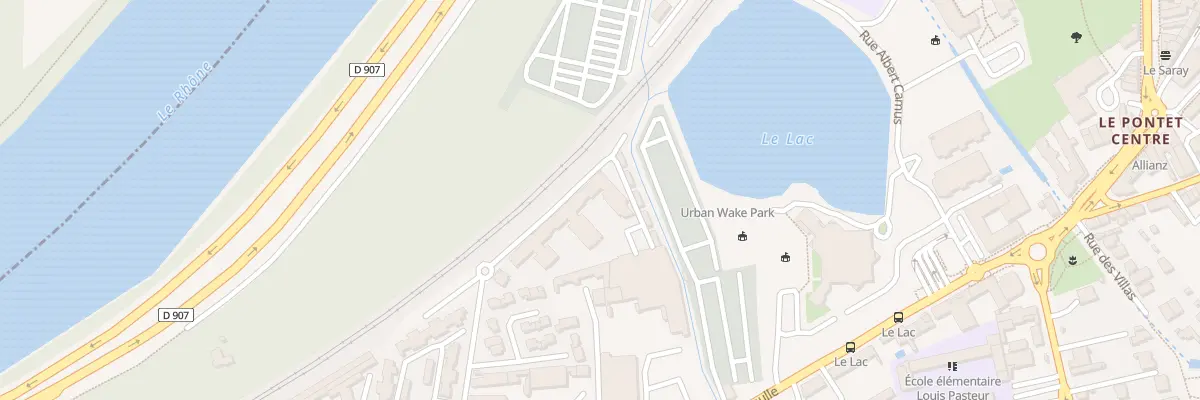Plan du 254 Rue des Hirondelles au Pontet