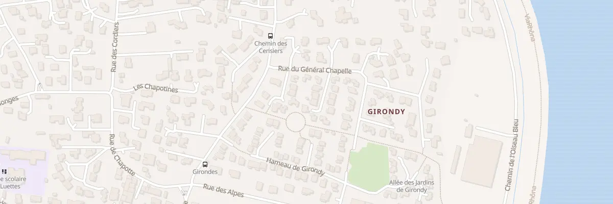 Plan du 40 Rue du General Chapelle à Tournon-sur-Rhône