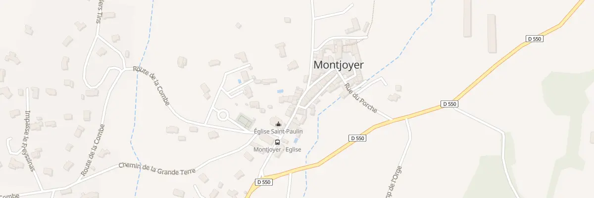 Plan du 5029 Le Village à Montjoyer