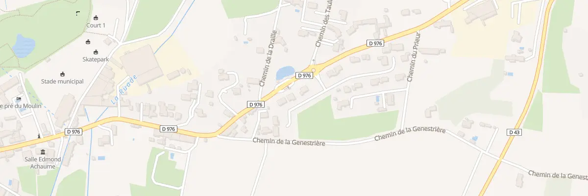 Plan du 4 Cros de la Martine à Sérignan-du-Comtat