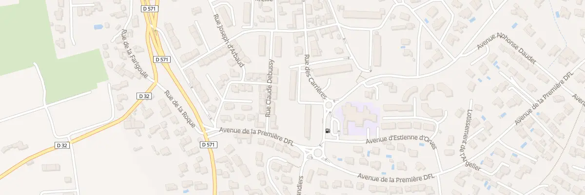 Plan du 9001 Rue des Carrières à Châteaurenard