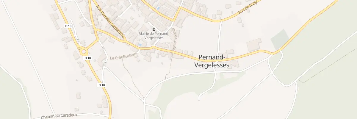 Plan du 8 Rue du Paulant à Pernand-Vergelesses