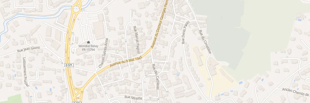 Plan du 1 Rue des Carrières à Châteaurenard