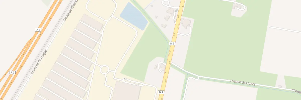 Plan du 2535 Rte Nationale 7 à Livron-sur-Drôme