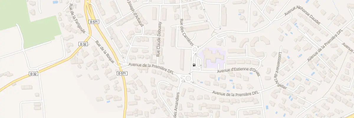 Plan du 9002 Rue des Carrières à Châteaurenard