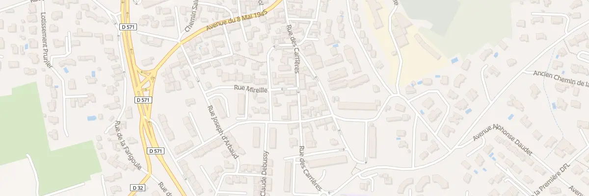 Plan du 20 Rue des Carrières à Châteaurenard