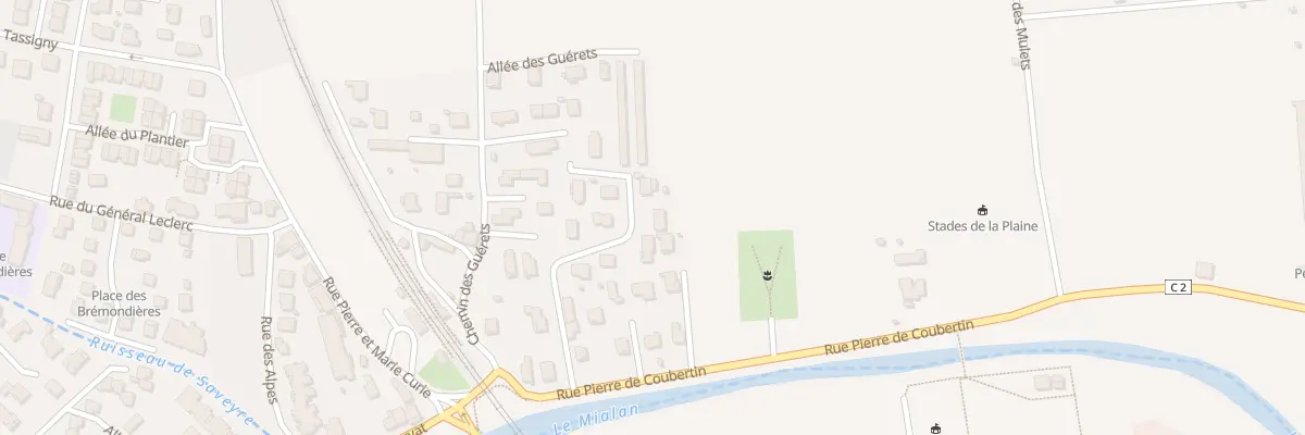 Plan du 8 All des Guérets à Saint-Péray