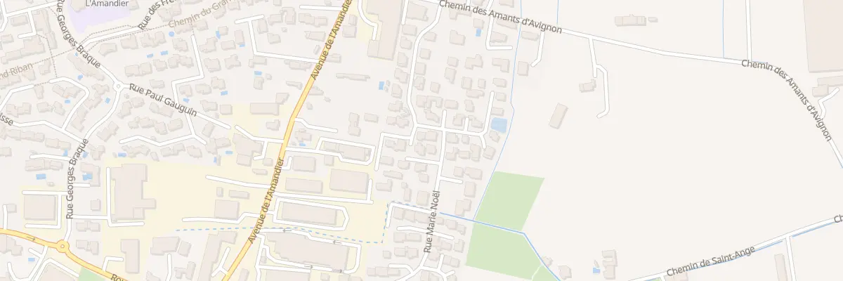 Plan du 379 Rue Marie Noel Mft à Avignon