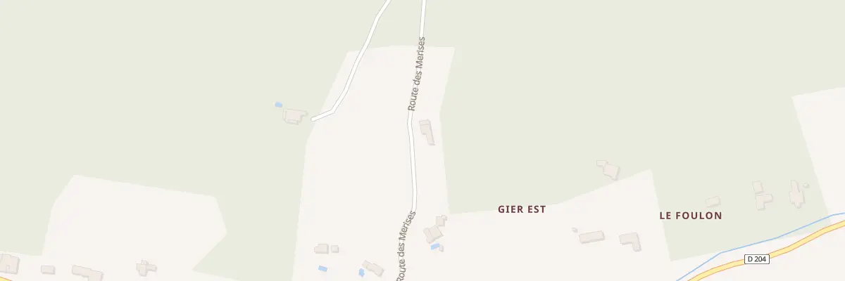 Plan du 370 Rte des Merises à Mirmande