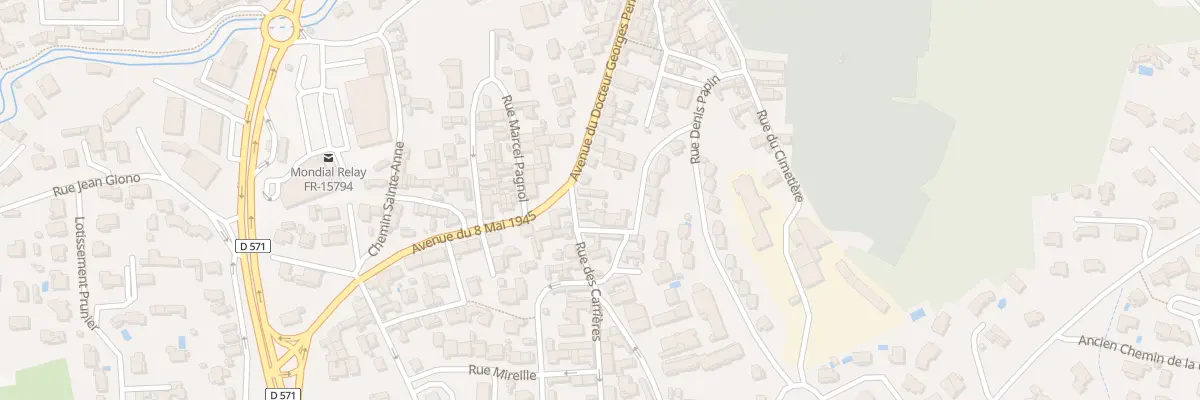 Plan du 3 Rue des Carrières à Châteaurenard