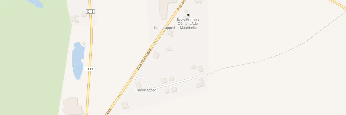 Plan du 5108 Rue de la Gare à Brieulles-sur-Bar