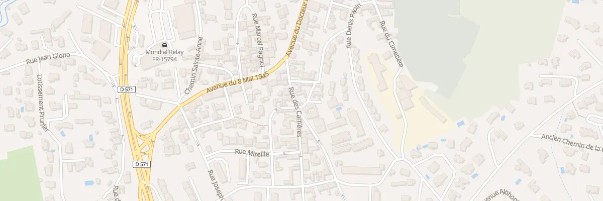 Plan du 9999 Rue des Carrières à Châteaurenard