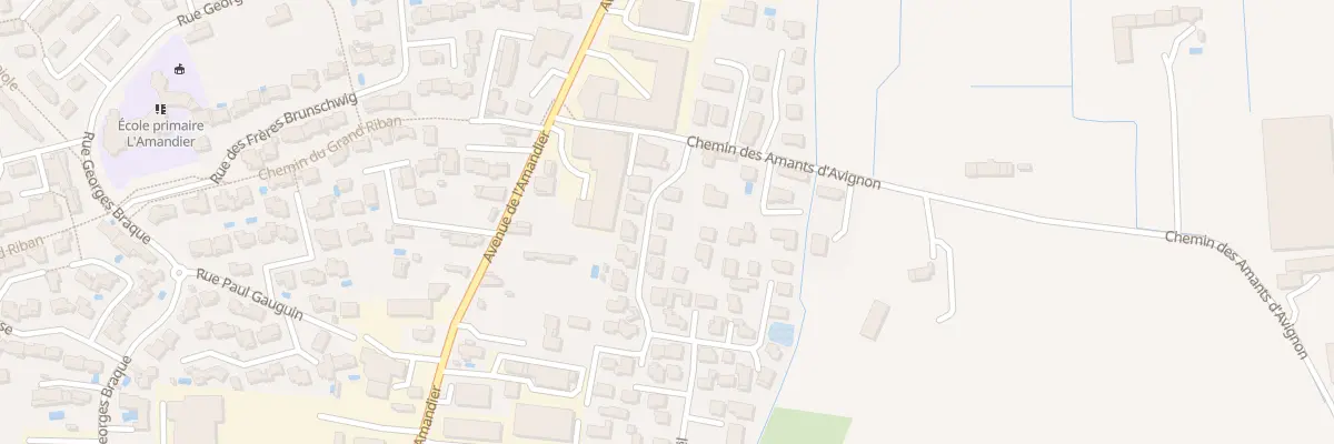 Plan du 484 Rue Marie Noel Mft à Avignon