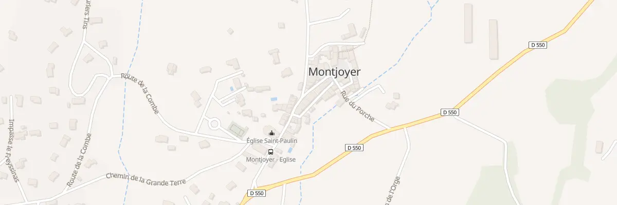 Plan du 5042 Le Village à Montjoyer