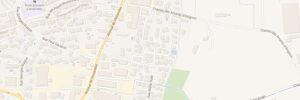 Plan du 366 Rue Marie Noel Mft à Avignon
