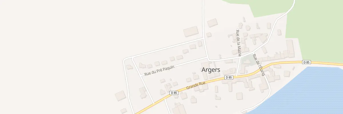 Plan du 14 Rue du Pre Paquin à Argers