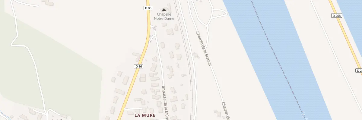 Plan du 3T Imp de la Mure à Cornas