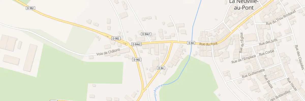 Plan du 5 Rte de Vouziers à La Neuville-au-Pont