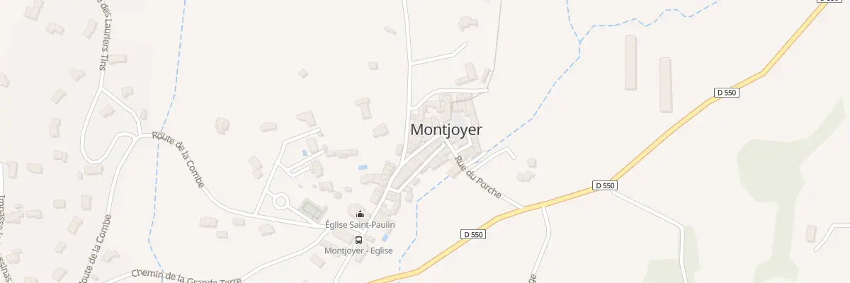 Plan du 5071 Le Village à Montjoyer
