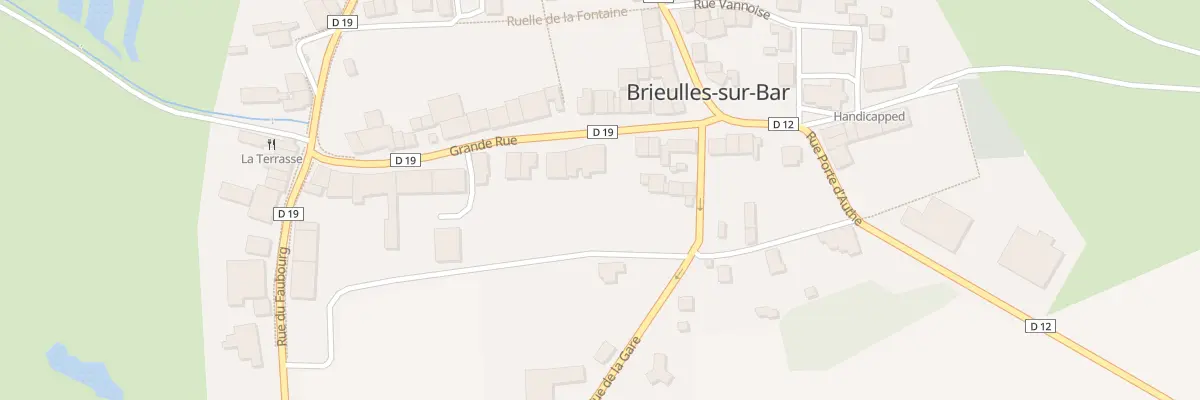 Plan du 7 Gr Grande Rue à Brieulles-sur-Bar