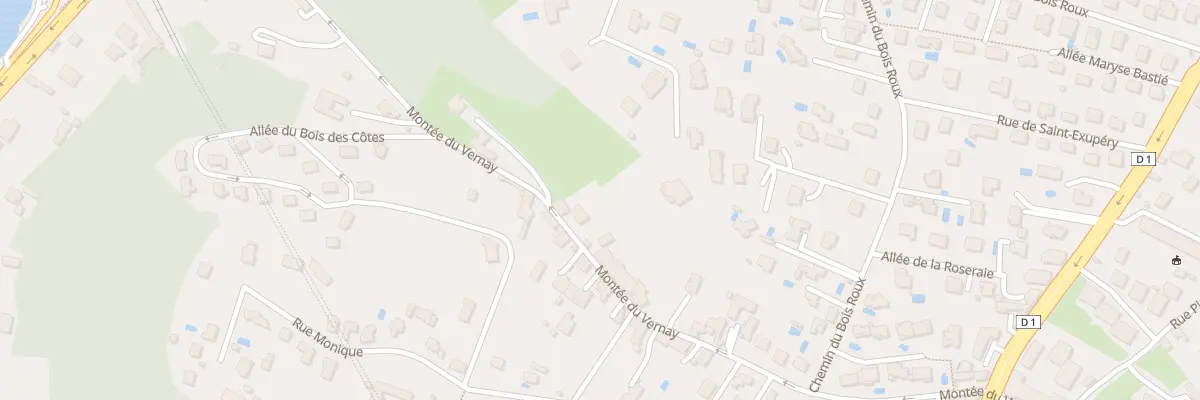 Plan du 5 Mte du Vernay à Caluire-et-Cuire