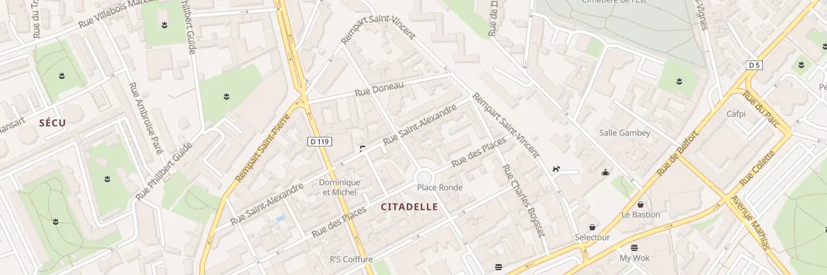 Plan du 15 Rue Saint Alexandre à Chalon-sur-Saône