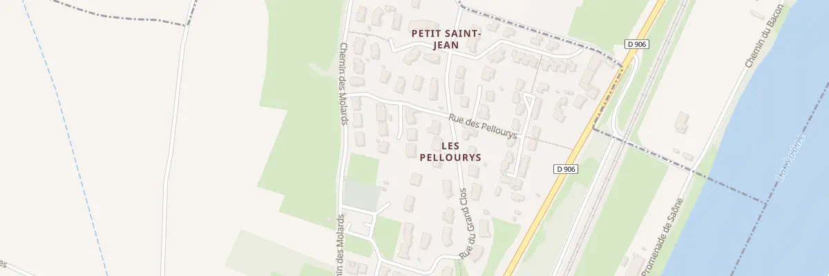 Plan du 31 Rue des Pellourys à Mâcon