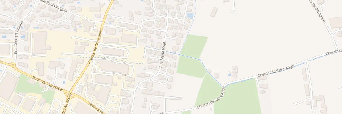 Plan du 242 Rue Marie Noel Mft à Avignon
