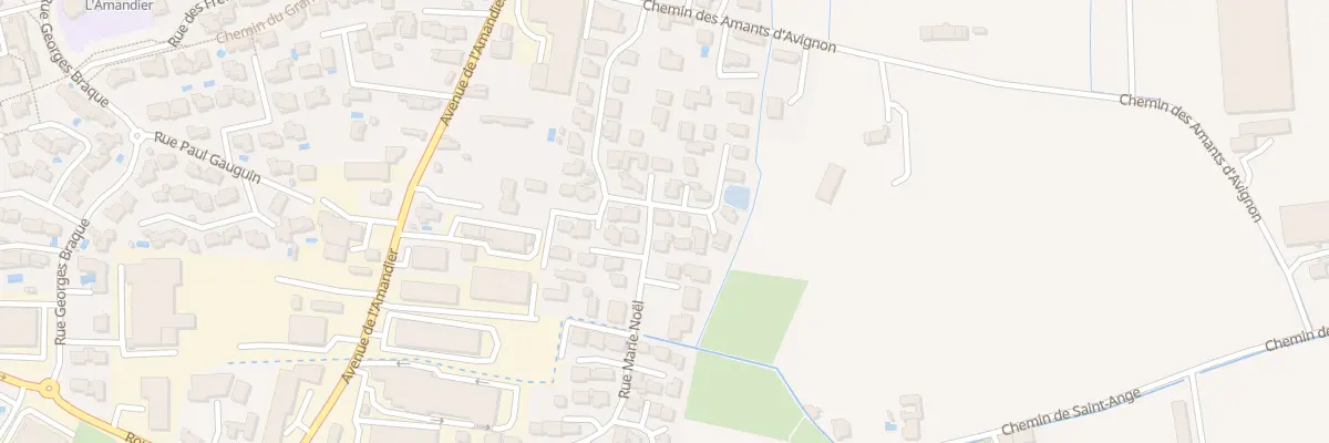 Plan du 332 Rue Marie Noel Mft à Avignon