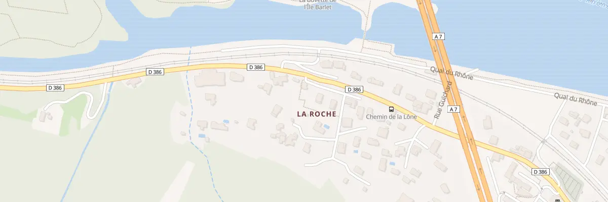 Plan du 53 Rte Nationale à Saint-Romain-en-Gal