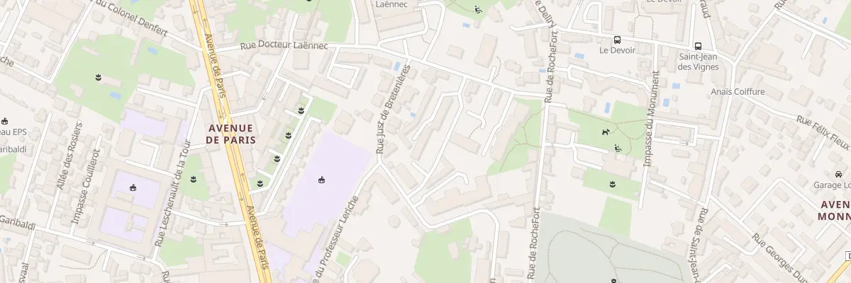 Plan du 13A Rue Docteur Laennec à Chalon-sur-Saône