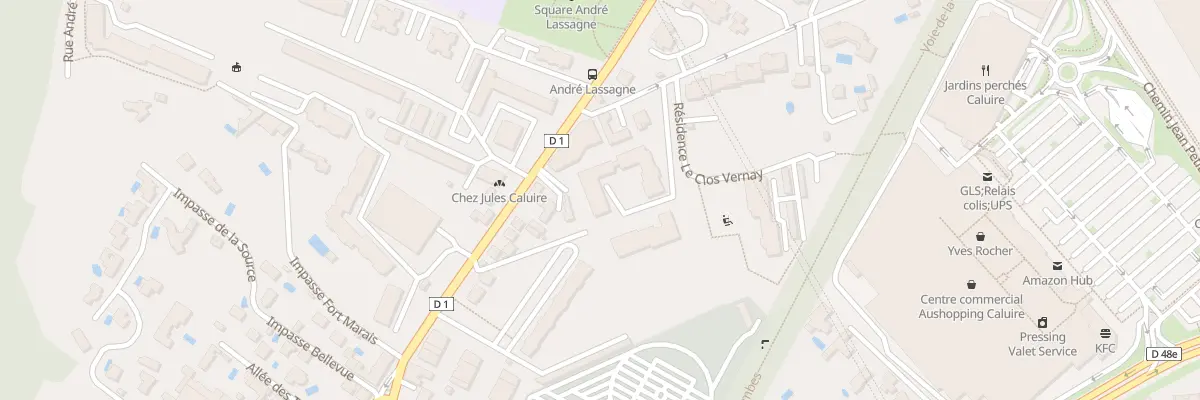 Plan du 4 Rue Martin Basse à Caluire-et-Cuire