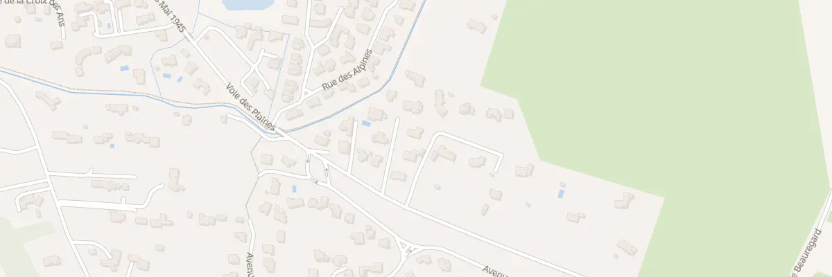 Plan du 6 Les Pouchons à Eyragues